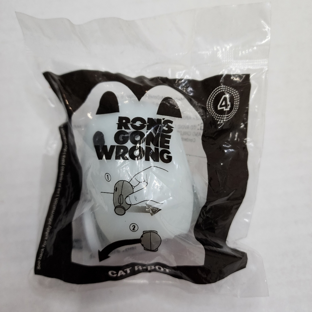2021 McDonald's Toy #4 Ron's Gone Wrong Cat B*Bot
